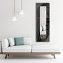 Wallity Espejo Decorativo 40x120cm (espejo 20x100cm) 40120NISMA-016 Oro, Antracita, Negro